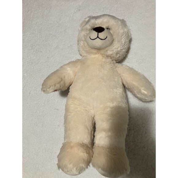 Build a Bear BAB Teddy Bear Plush Beige 16” - Picture 2 of 9